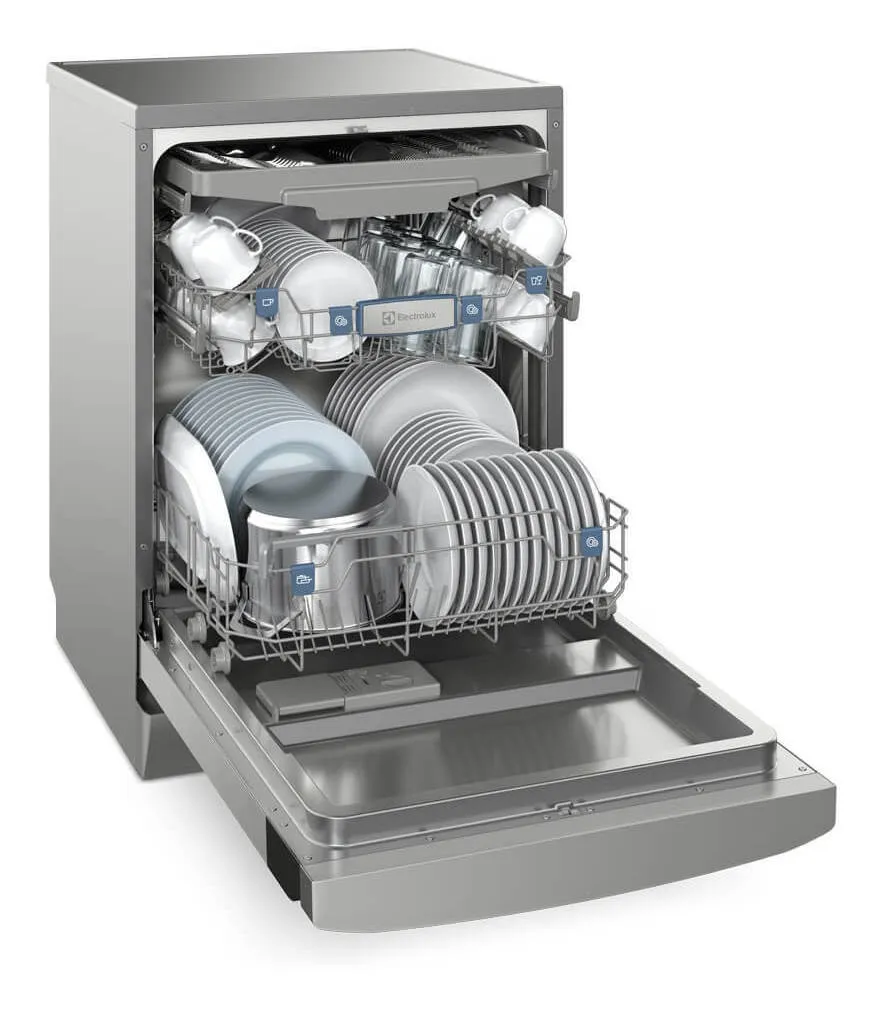 Lava-Louças Electrolux 14 Serviços Inox com Função Higienizar Compras (LL14X)